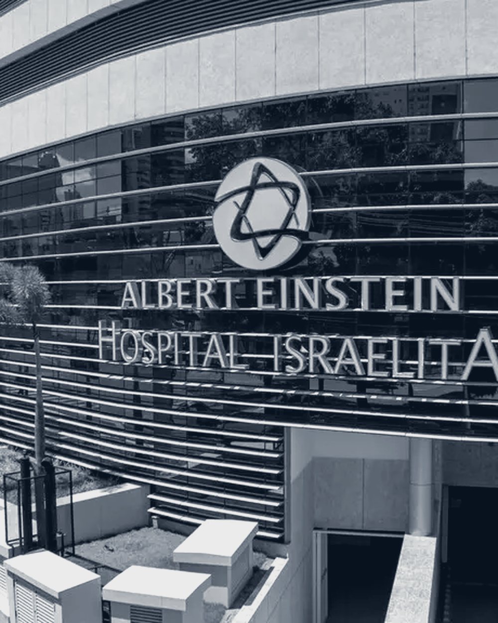 Fachada do Hospital Israelita Albert Einstein